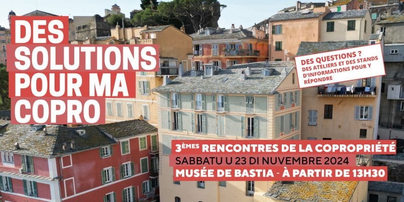 Musée de Bastia : Les 3èmes rencontres de la copropriété le 23 novembre 2024