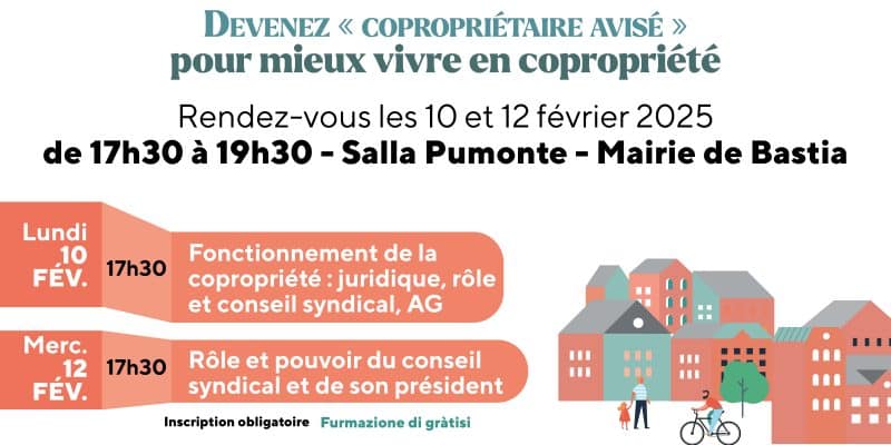 POPAC : De nouvelles formations pour mieux vivre en copropriété